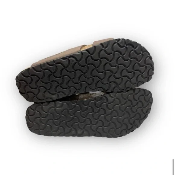 Birkenstock Birkis Canberra Brown 3 Strap Comfort Leather Sandals Women’s Size 9 - Picture 7 of 9
